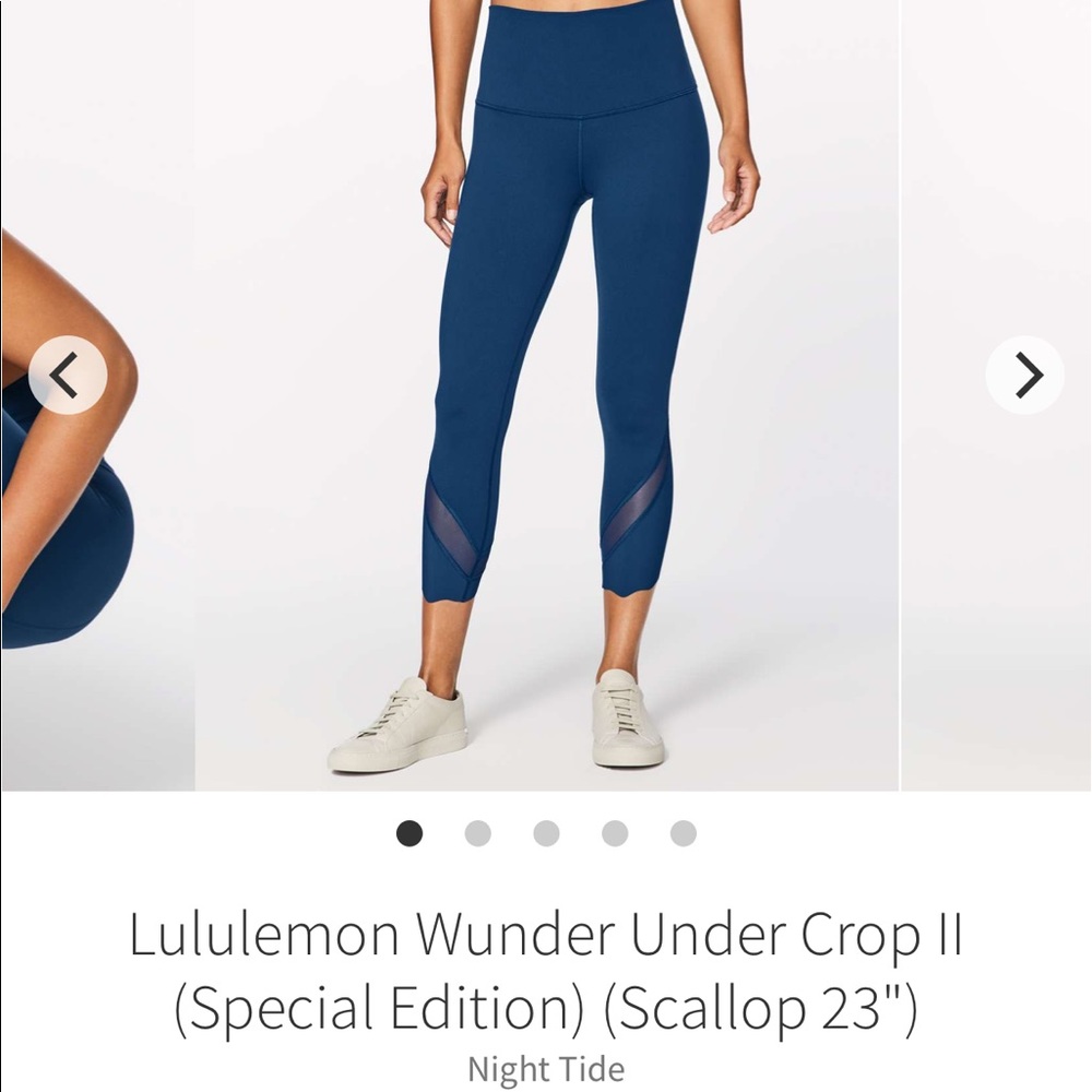 Lululemon Wunder Under Crops
